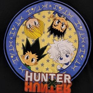 Hunter x Hunter Gon, Kurapika, Killua and Leorio T-Shirt Black XL Hot Topic